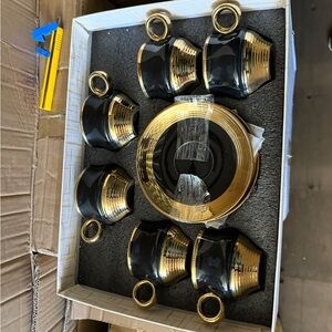 Black and Gold Tea Set